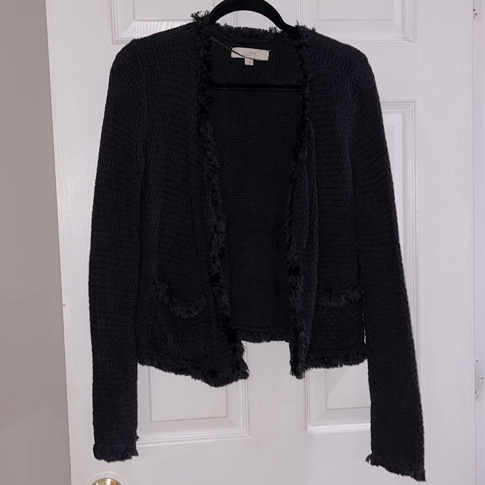 Black loft sweater